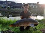 Robin Vos wint 5e wedstrijd karpercompetitie